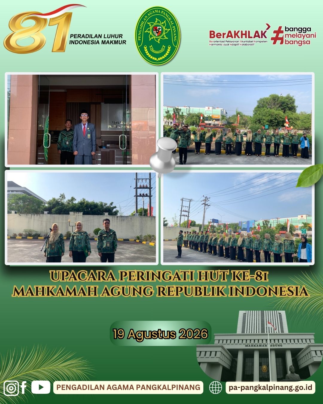 apel pagi 19 Agustus