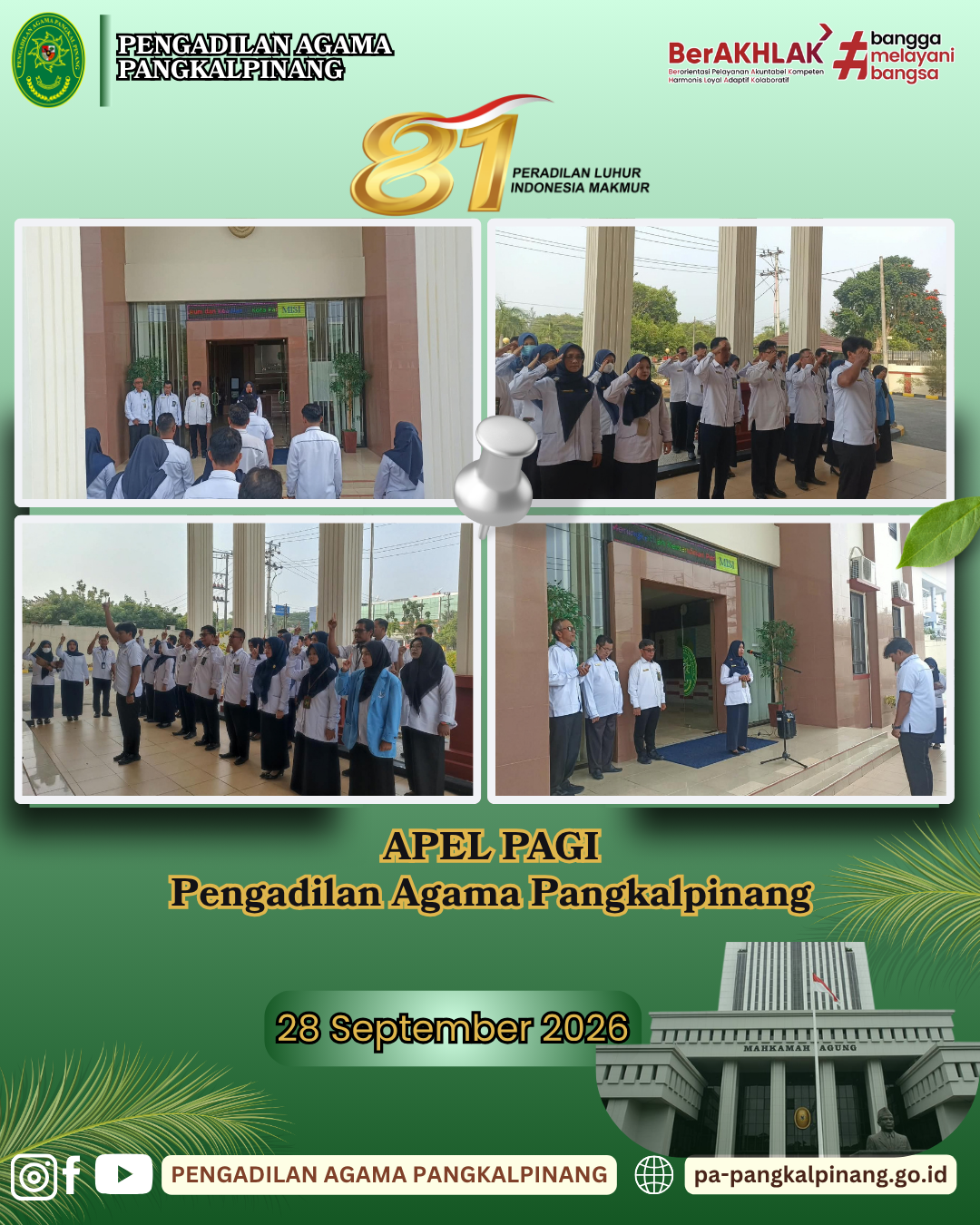 Apel Pagi 28 sep 2026