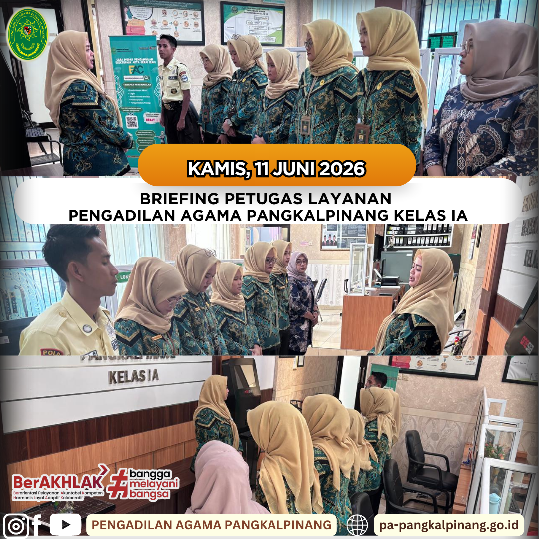 BRIEFING 11 JUNI 2026
