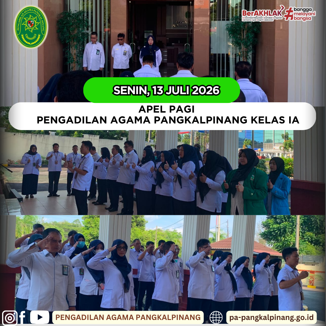 apel 13 Juli 2026