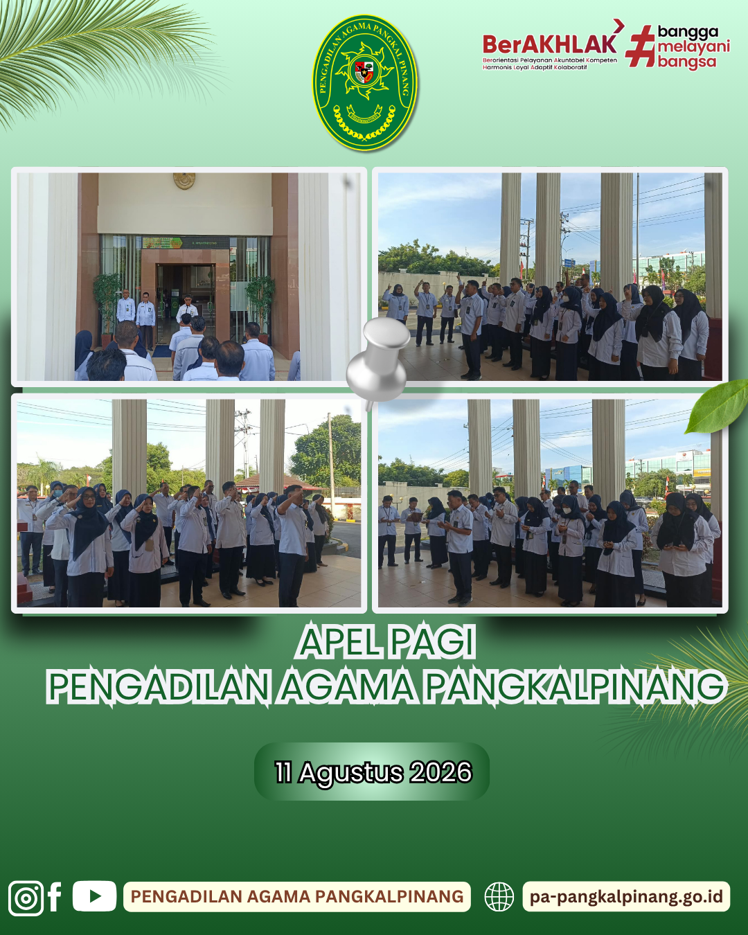 apel pagi 11 Agustus